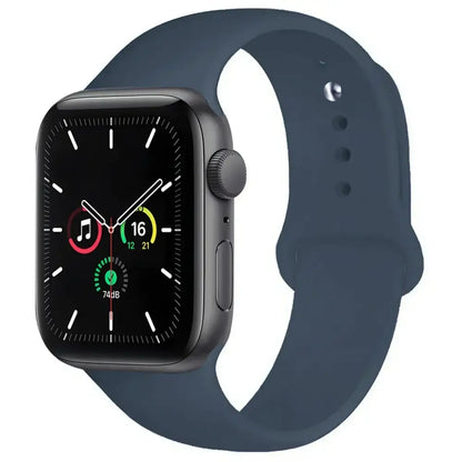 Silicone Replacement Strap for Apple Watch Series (38mm - 42mm) (available in 45 colours)