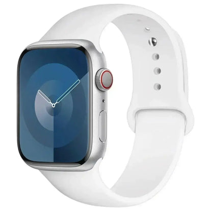 Silicone Replacement Strap for Apple Watch Series (38mm - 42mm) (available in 45 colours)