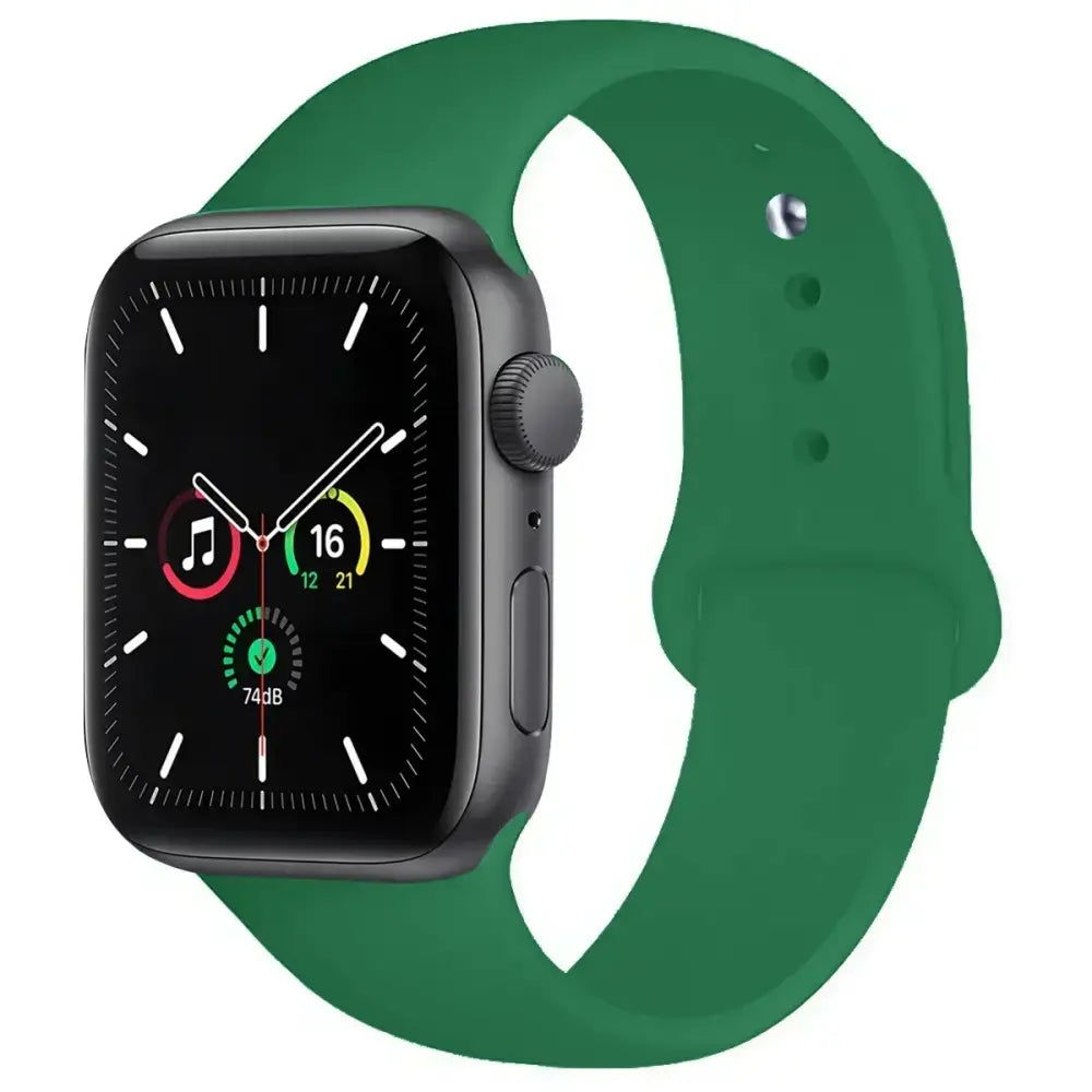 Silicone Replacement Strap for Apple Watch Series (38mm - 42mm) (available in 45 colours)
