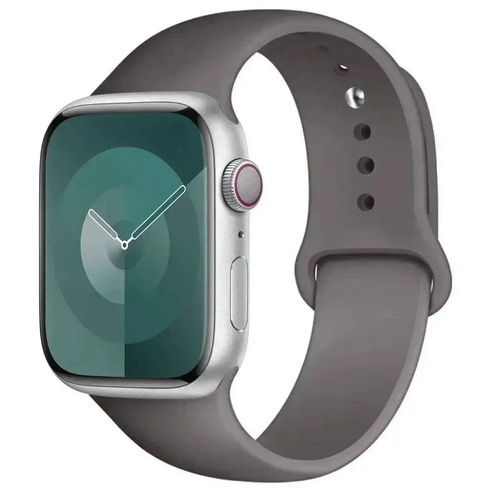 Silicone Replacement Strap for Apple Watch Series (38mm - 42mm) (available in 45 colours)