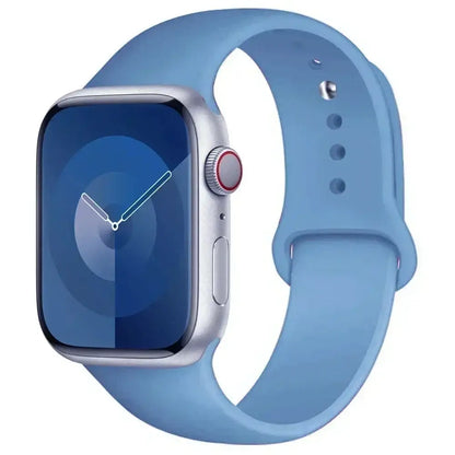 Silicone Replacement Strap for Apple Watch Series (38mm - 42mm) (available in 45 colours)