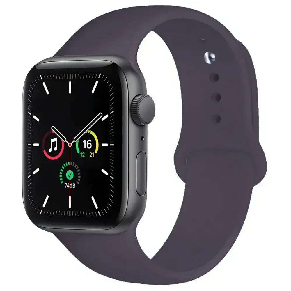 Silicone Replacement Strap for Apple Watch Series (38mm - 42mm) (available in 45 colours)