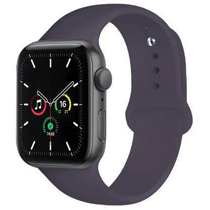 Silicone Replacement Strap for Apple Watch Series (38mm - 42mm) (available in 45 colours)