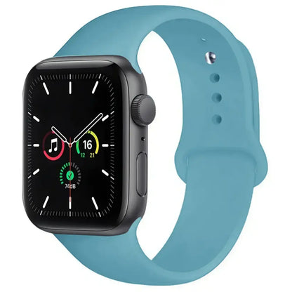 Silicone Sport Band for Apple Watch Series (42mm - 49mm)(available in 45 colours)