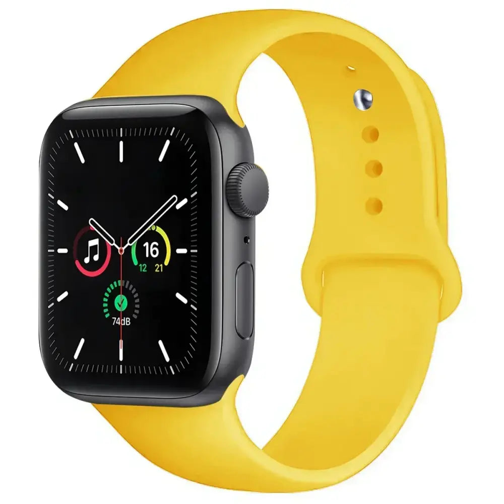 Silicone Sport Band for Apple Watch Series (42mm - 49mm)(available in 45 colours)