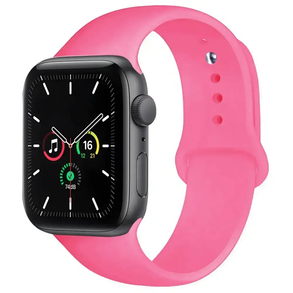 Silicone Sport Band for Apple Watch Series (42mm - 49mm)(available in 45 colours)