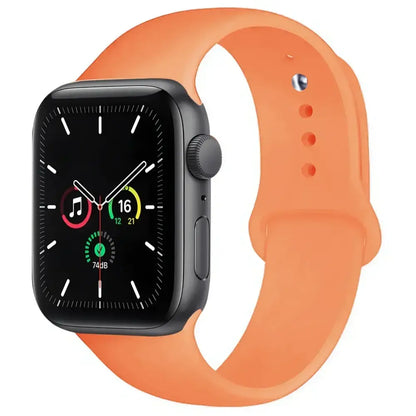 Silicone Sport Band for Apple Watch Series (42mm - 49mm)(available in 45 colours)