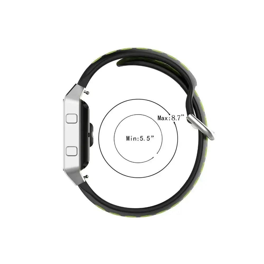 Silicone Sport Strap for the Fitbit Blaze/Versa/Versa 2/Lite Series (15 colours available)