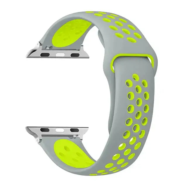 Silicone Sports Strap for the Apple Watch Ultra 2 & Series 10–6 (13 colours available)