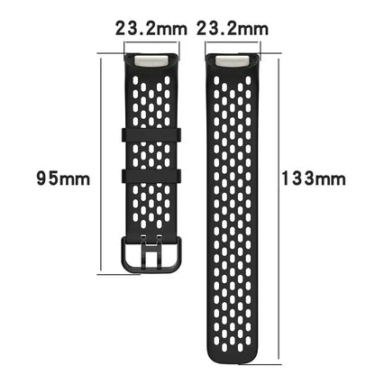 Silicone Strap for the Fitbit Charge 5/6 Series (12 colours available)