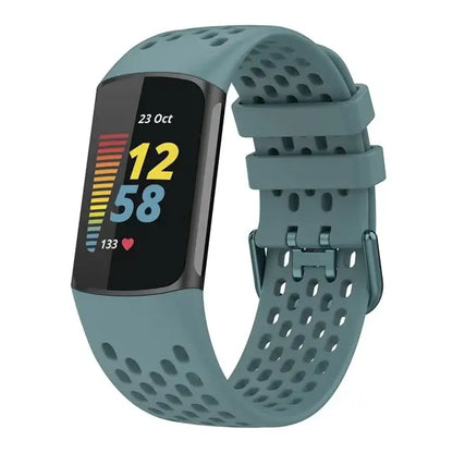 Silicone Strap for the Fitbit Charge 5/6 Series (12 colours available)
