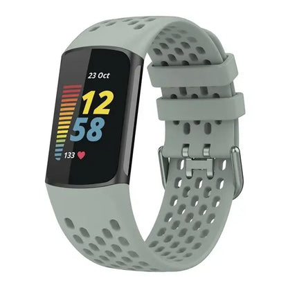Silicone Strap for the Fitbit Charge 5/6 Series (12 colours available)