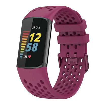 Silicone Strap for the Fitbit Charge 5/6 Series (12 colours available)