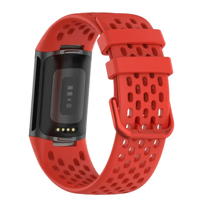 Silicone Strap for the Fitbit Charge 5/6 Series (12 colours available)