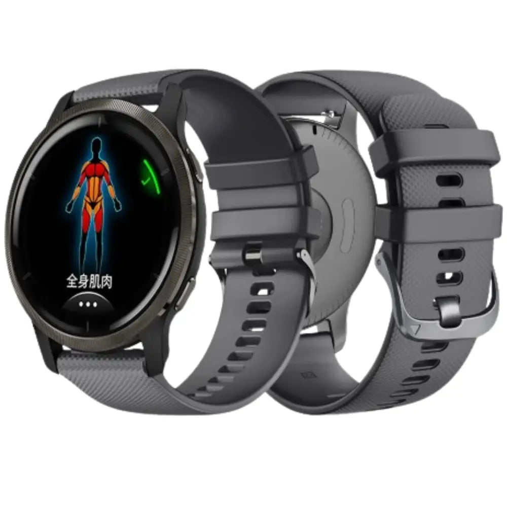 Silicone Strap for the Garmin Forerunner 265 Series (available in 13 colours)