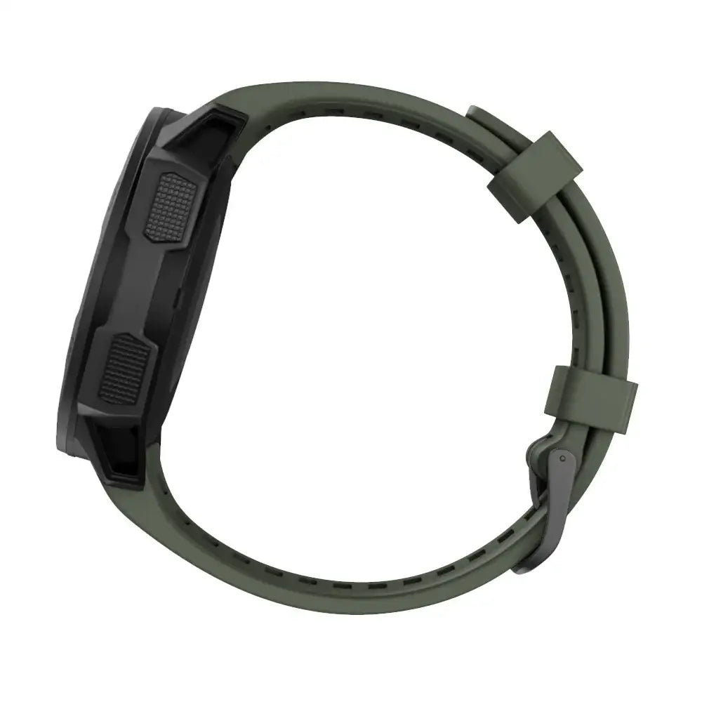 Silicone Strap for the Garmin Instinct 1/2/Esports/Solar Series (22mm) (13 colours available)