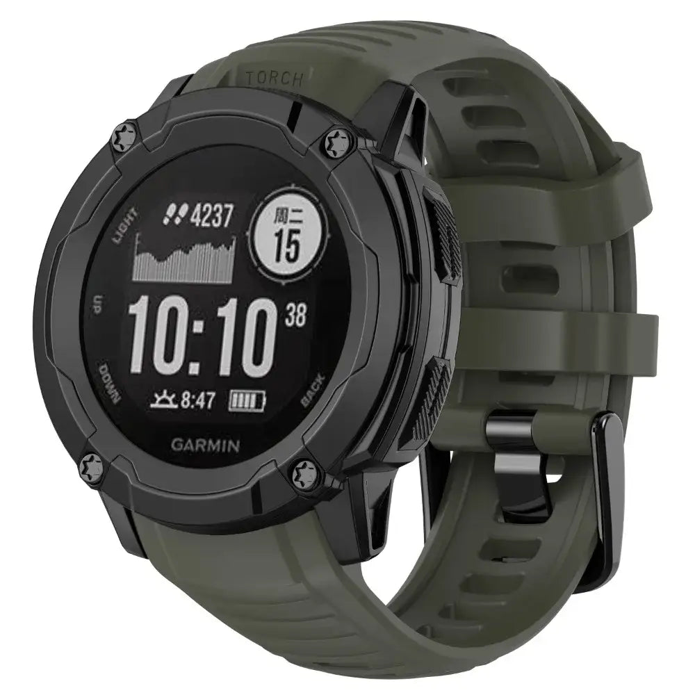 Silicone Strap for the Garmin Instinct 2X Solar Series (available in 4 colours)