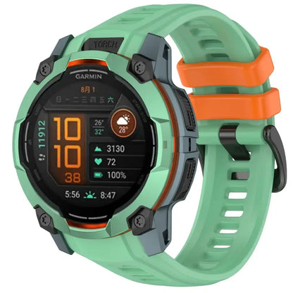 Silicone Strap for the Garmin Instinct 3/3 Solar Series (45 & 50mm) (12 colours available)