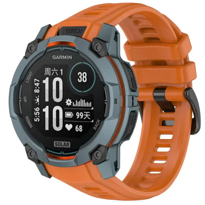 Silicone Strap for the Garmin Instinct 3/3 Solar Series (45 & 50mm) (12 colours available)