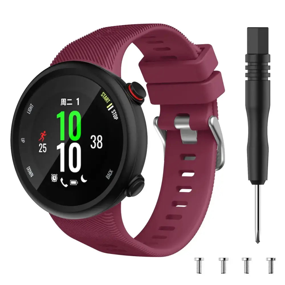 Silicone Strap for the Garmin Swim 2 & Forerunner 45S Series (available in 15 colours)