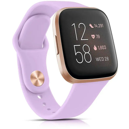 Silicone Watch Band for Fitbit Versa 4 (available in 17 colours)