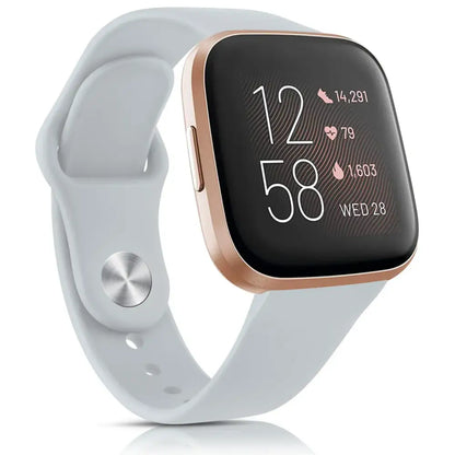 Silicone Watch Band for Fitbit Versa 4 (available in 17 colours)
