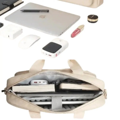 Slim Laptop Handbag for MacBook & Windows PCs