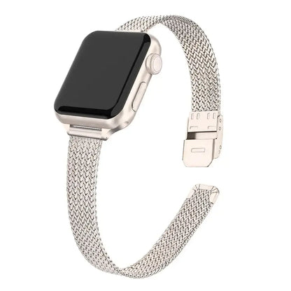 Slim Metal Milanese Strap for the Apple Watch, 3–8 & Ultra Series (5 colours available)