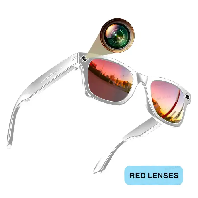 Smart AI Camera Glasses – 8MP HD, Photo/Video, Waterproof (5 types available)