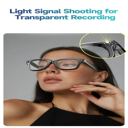Smart AI Camera Glasses – 8MP HD, Photo/Video, Waterproof (5 types available)