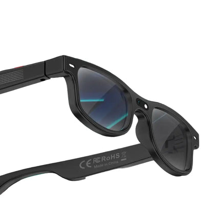 Smart Cycling Glasses – 8MP Camera, Bluetooth Calling, Translation