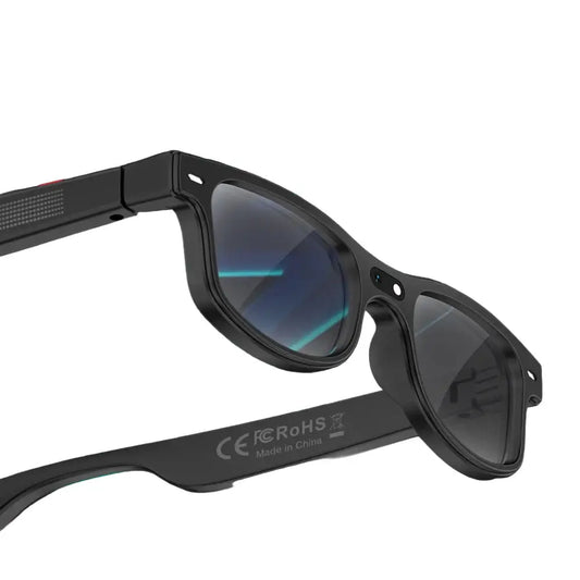 Smart Cycling Glasses – 8MP Camera, Bluetooth Calling, Translation