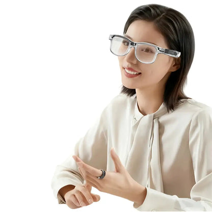 Smart Cycling Glasses – 8MP Camera, Bluetooth Calling, Translation