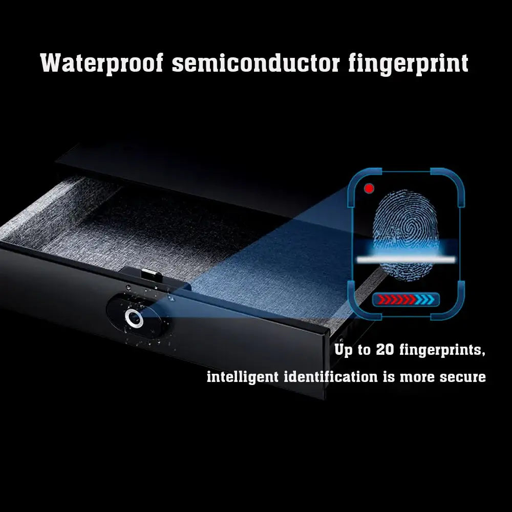Smart Fingerprint Identification Safe