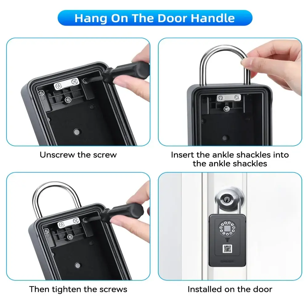 Smart Fingerprint Key Lock Box (different models available)