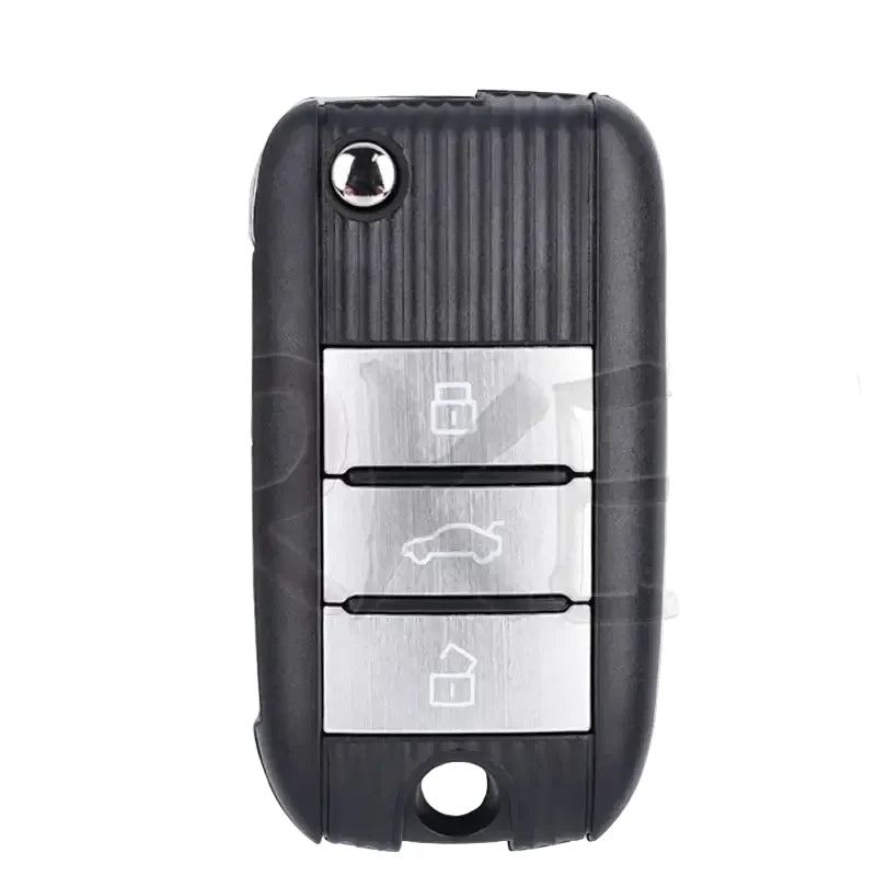 3-Button Smart Flip Remote Key 433MHz ID47 Chip for MG HS, ZS, MG3, MG5, MG6 & Roewe RX5/RX8