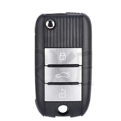 3-Button Smart Flip Remote Key 433MHz ID47 Chip for MG HS, ZS, MG3, MG5, MG6 & Roewe RX5/RX8