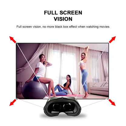 Smart VR Headset with Remote – 3D Virtual Reality for Phones
