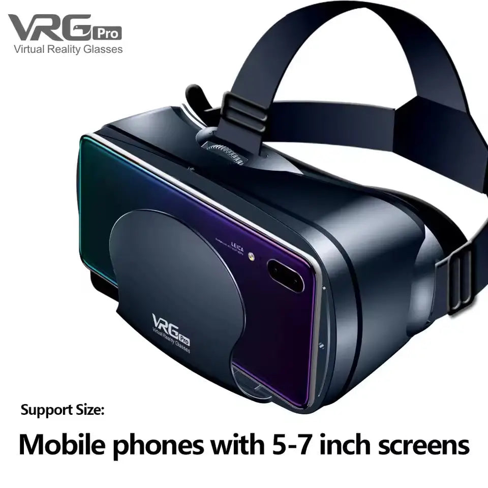 Smart VR Headset with Remote – 3D Virtual Reality for Phones