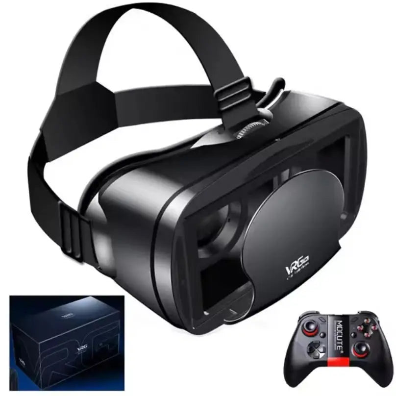 Smart VR Headset with Remote – 3D Virtual Reality for Phones