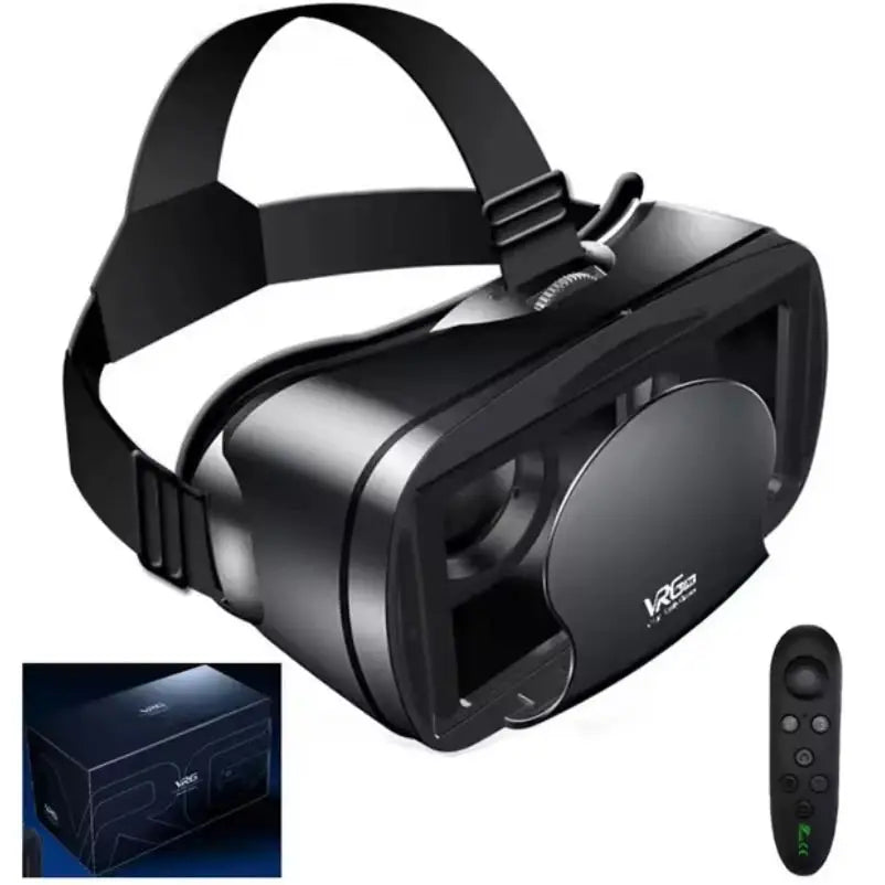 Smart VR Headset with Remote – 3D Virtual Reality for Phones