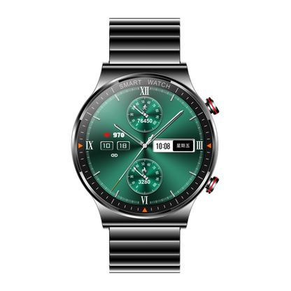 Black Watch Stainless Steel Strap-Christmas Gift