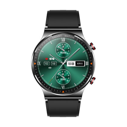 Black Smart Watch Silicone Strap-Christmas Gift