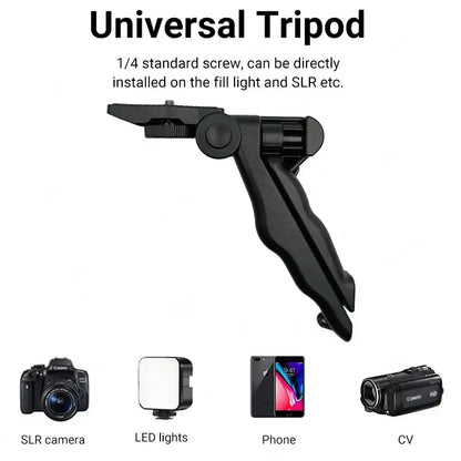 Smartphone Video Kit with Mic, LED Light & Tripod (2 types available)