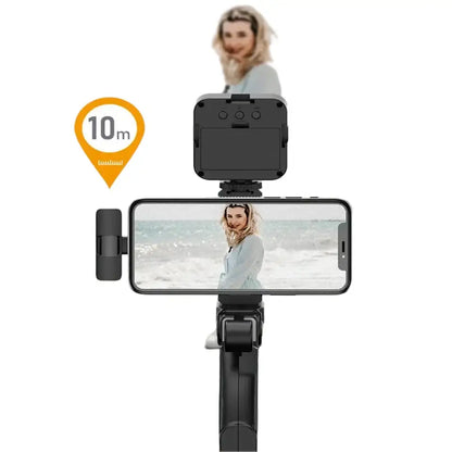 Smartphone Video Kit with Mic, LED Light & Tripod (2 types available)