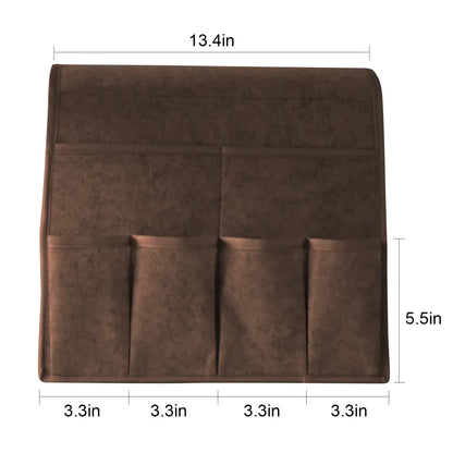 7-Pocket Sofa Armrest Organizer