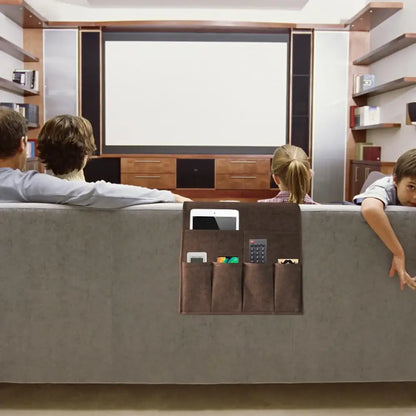 7-Pocket Sofa Armrest Organizer