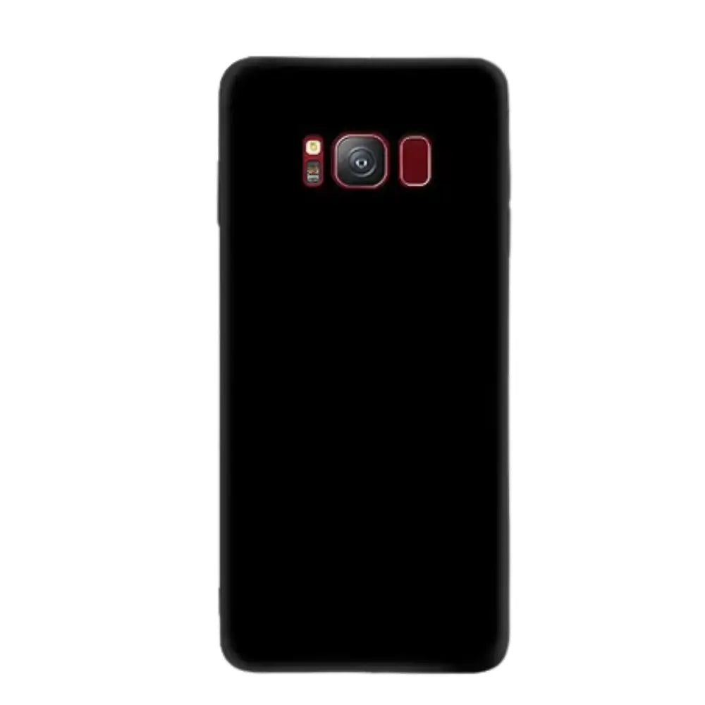 Soft Silicone Cover for Samsung Galaxy Note & S Series (Black)