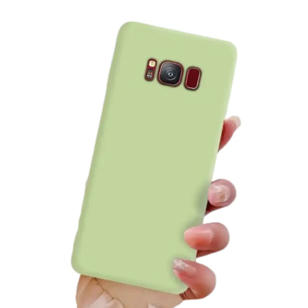 Soft Silicone Cover for Samsung Galaxy Note & S Series (Green)