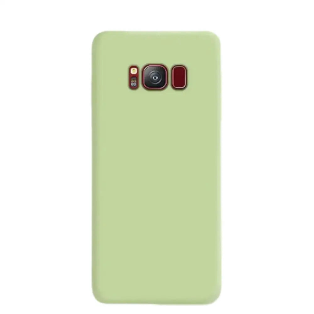 Soft Silicone Cover for Samsung Galaxy Note & S Series (Green)